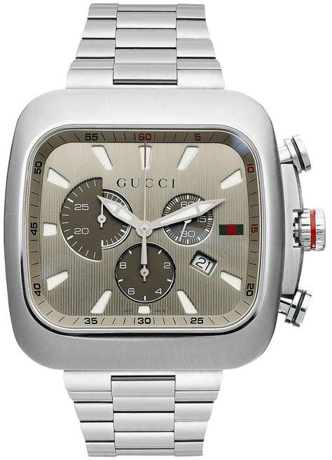 orologio gucci steel|gucci chrono 44mm.